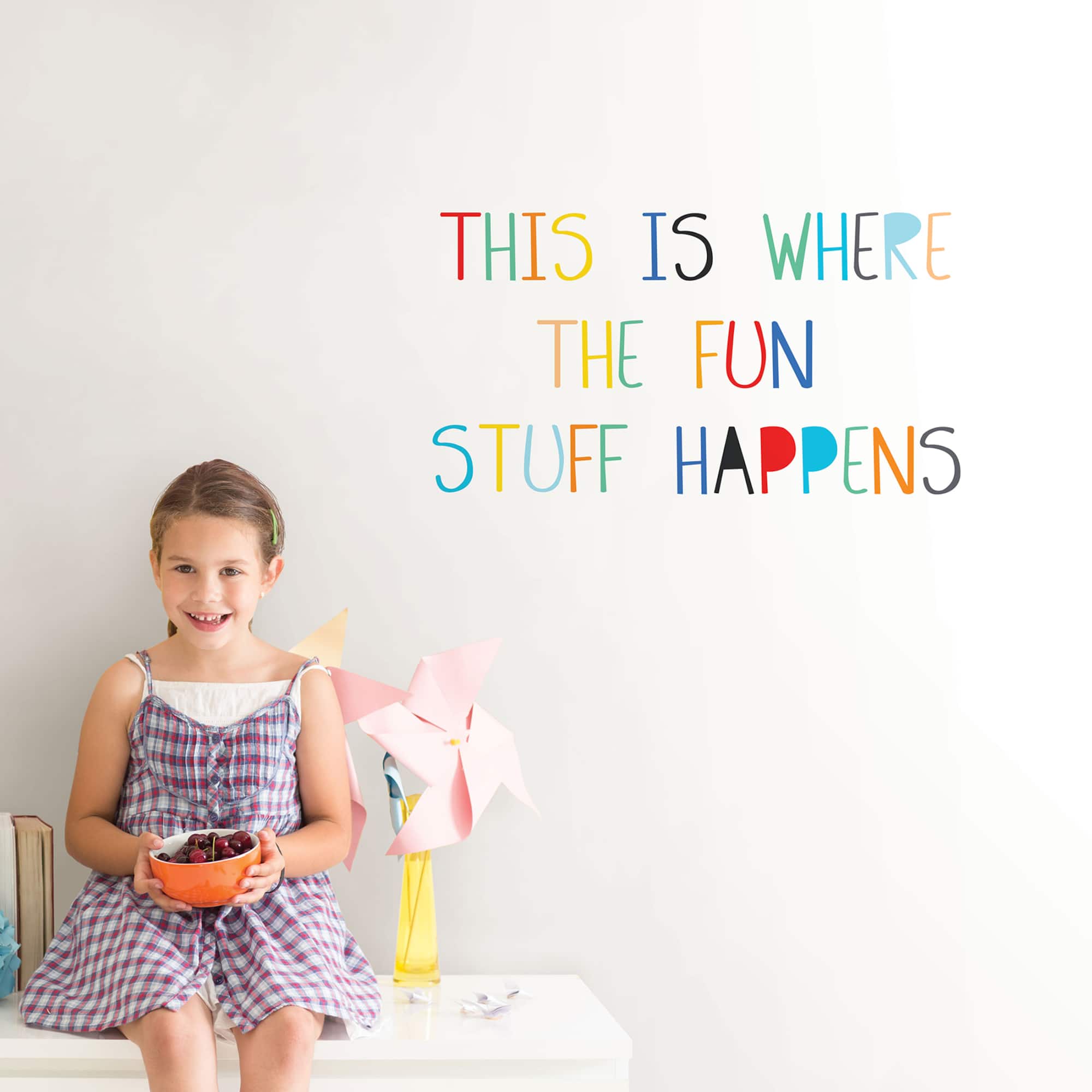 WallPops Fun Stuff Wall Quote